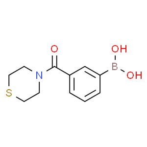 3-(硫代吗啉-4-羰基)苯基硼酸