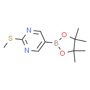 2-甲基硫代嘧啶-5-硼酸频那酯